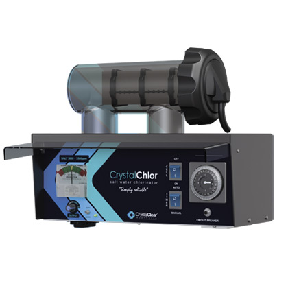 Crystal clear ChrystalChlor rp2000 saltwater chlorinator